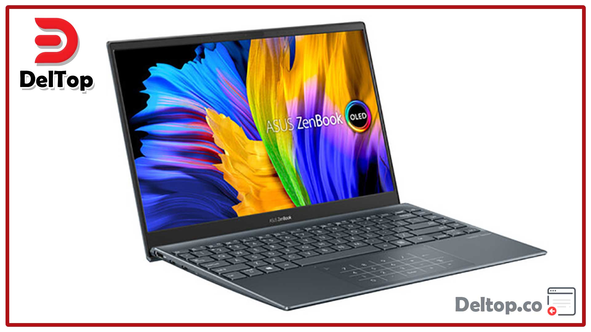 لپ تاپ ایسوس(Asus) مدل Zenbook 13 UM325UA-KG063 بهترین لپ تاپ برای ترید و بورس